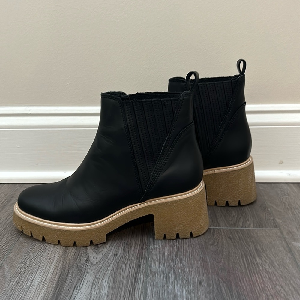 Dolce Vita Harte Black Leather H2O boots